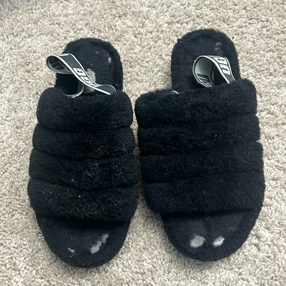 Ugg fluff yeah slides sz 10